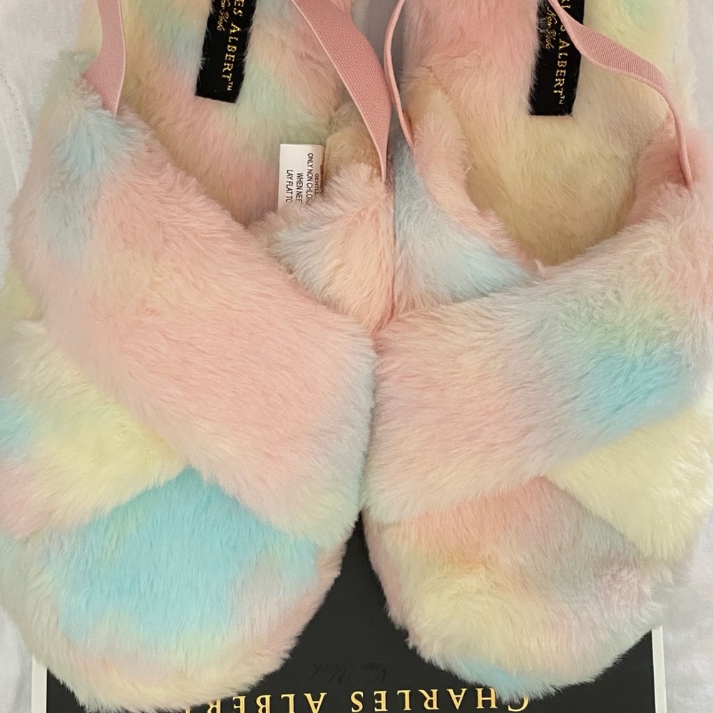 Charles Albert Tie Dye Indoor/Outdoor Slippers